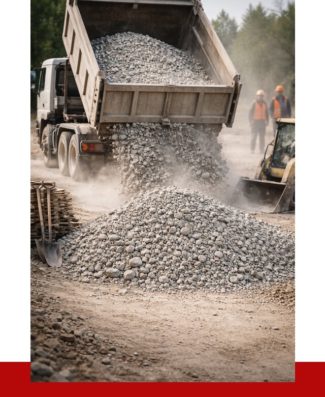 Купить дробленый бетон в Бугуруслане от 1732 р./куб | ПРОНЕРУДБгр