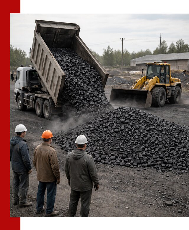 Доставка угля антрацита в Бугуруслане с самосвалами и погрузкой