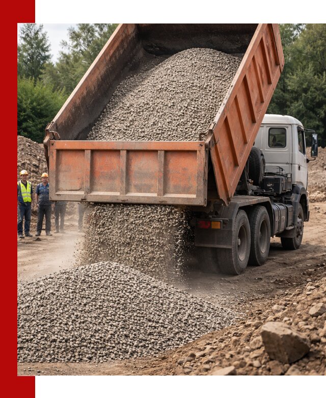 Доставка сыпучих материалов самосвалом в Бугуруслане быстро и надежно