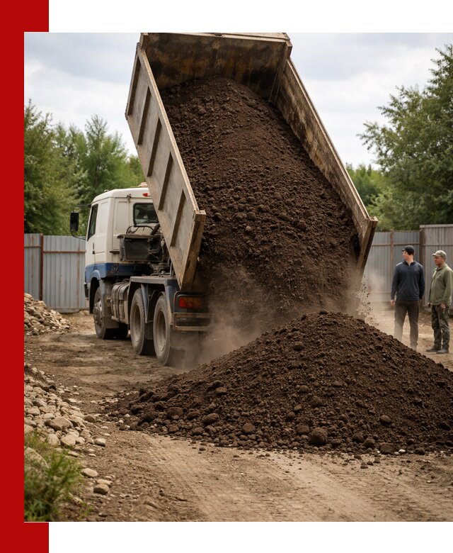 Доставка самосвалом 10 кубов в Бугуруслане быстро и надёжно