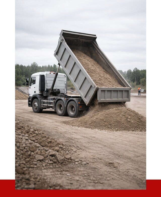 Доставка самосвалом 15 кубов в Бугуруслане от 6624 руб. | ПРОНЕРУДБгр