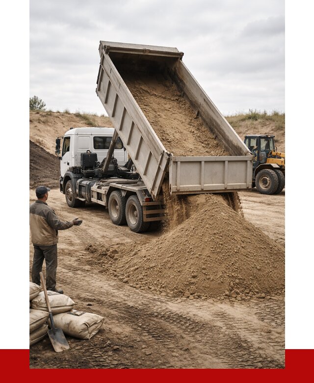 Доставка самосвалом 20 кубов в Бугуруслане от 7643 р. | ПРОНЕРУДБгр