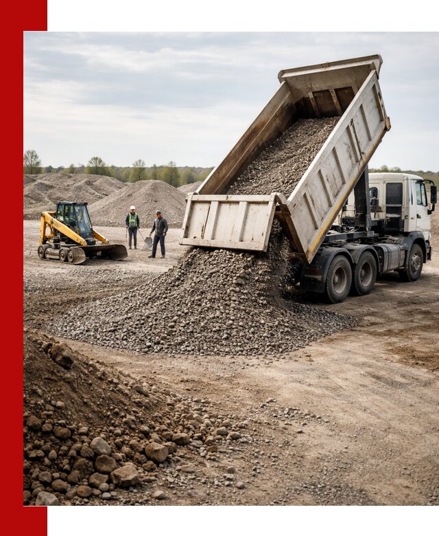 Доставка самосвалом 25 м³ в Бугуруслане быстро и надежно