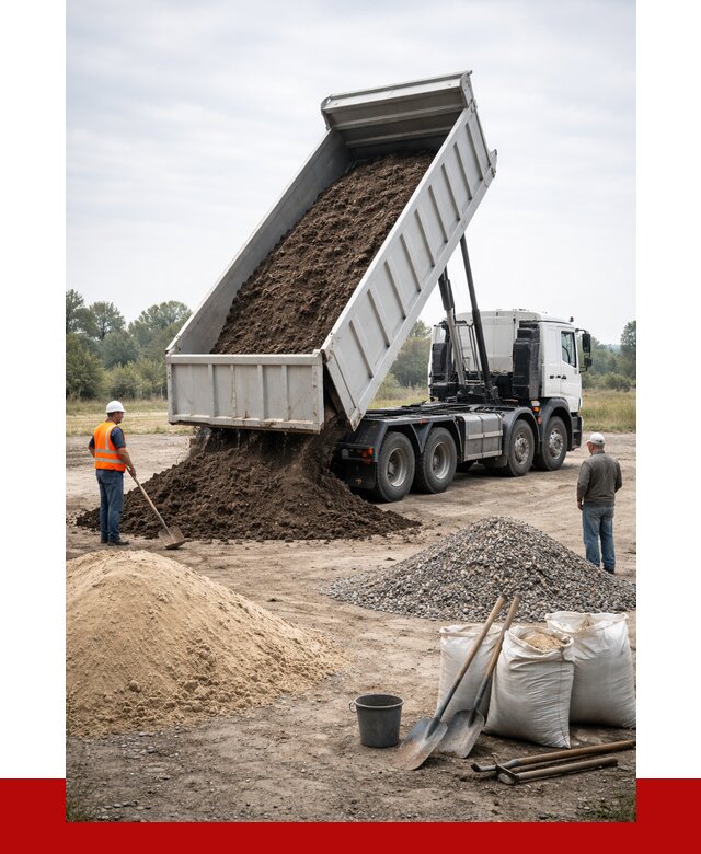 Доставка самосвалом 30 кубов в Бугуруслане от 8662 р. | ПРОНЕРУДБгр