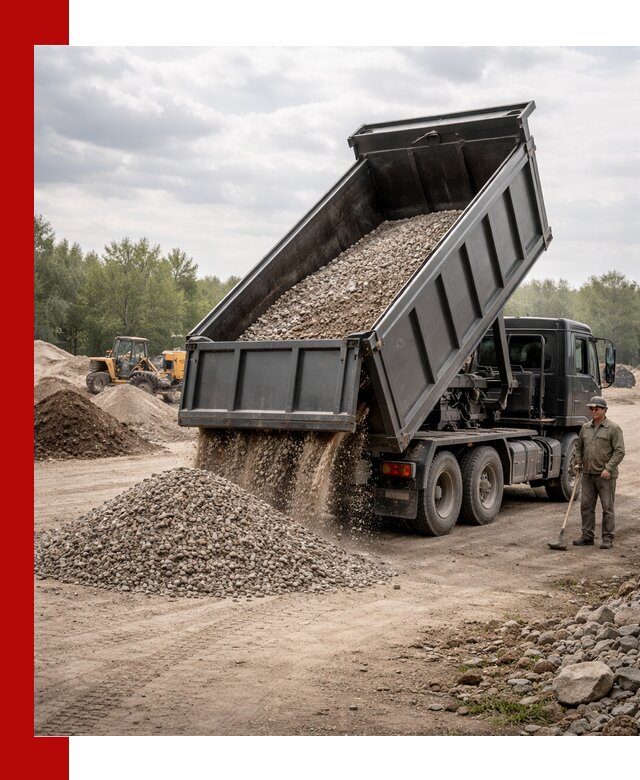 Доставка самосвалом 30 м3 по выгодным ценам в Бугуруслане