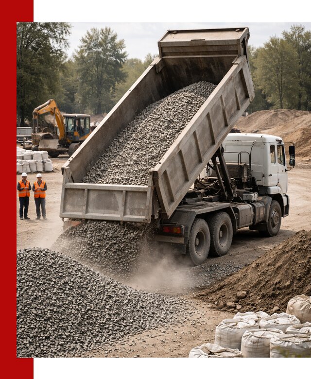 Аренда самосвала в Бугуруслане для доставки сыпучих и нерудных материалов