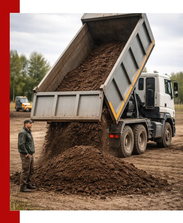 Аренда самосвала с водителем в Бугуруслане для сыпучих грузов и навоза