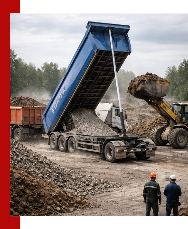 Аренда тонар 40 тонн в Бугуруслане с доставкой материалов