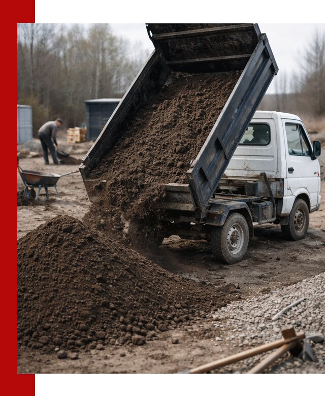 Аренда минисамосвала в Бугуруслане для доставки сыпучих материалов