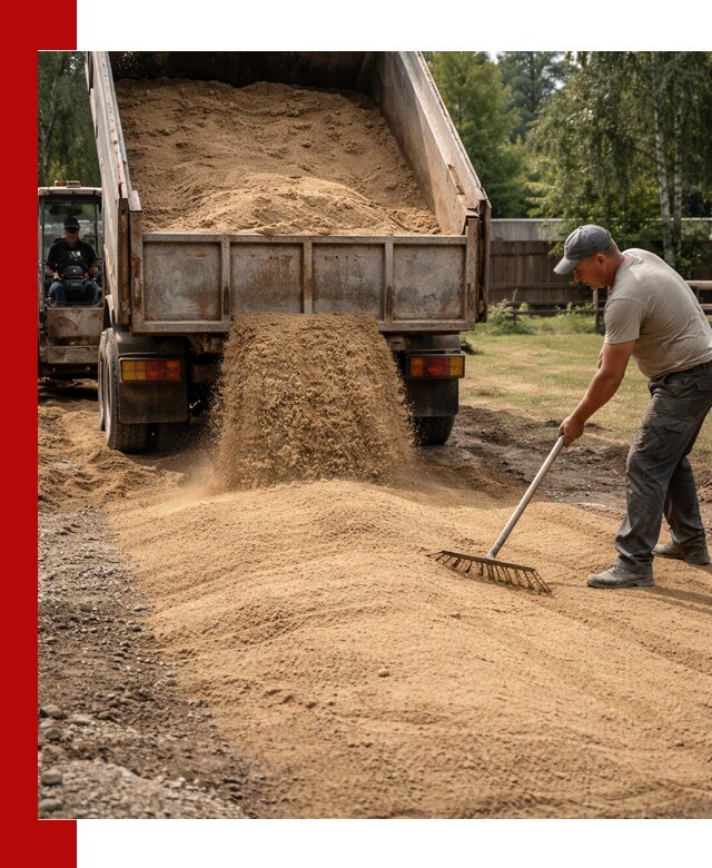 Отсыпка участка песком в Бугуруслане быстро и качественно