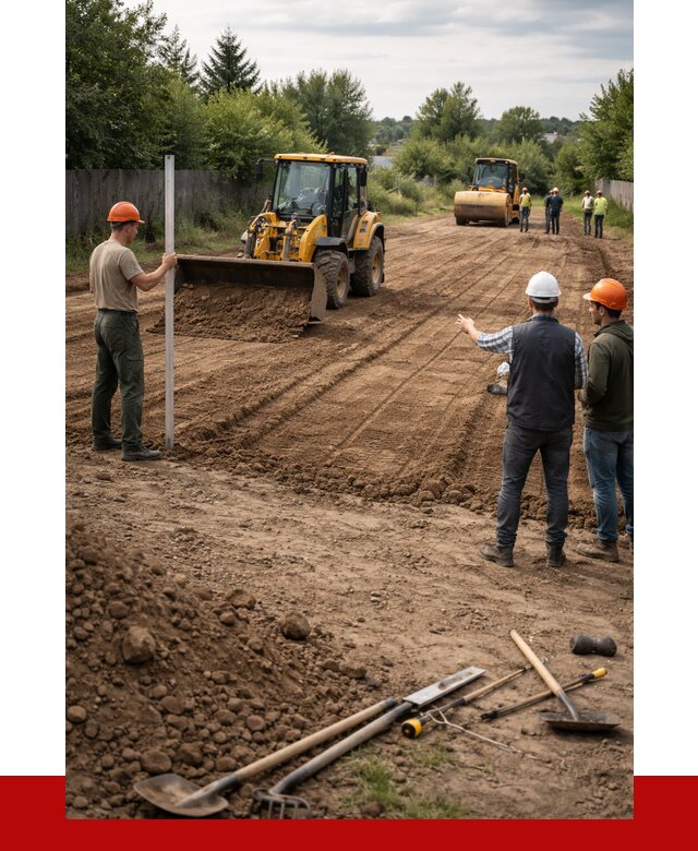 Планировка участка грунтом в Бугуруслане от 4586 р ПРОНЕРУДБгр