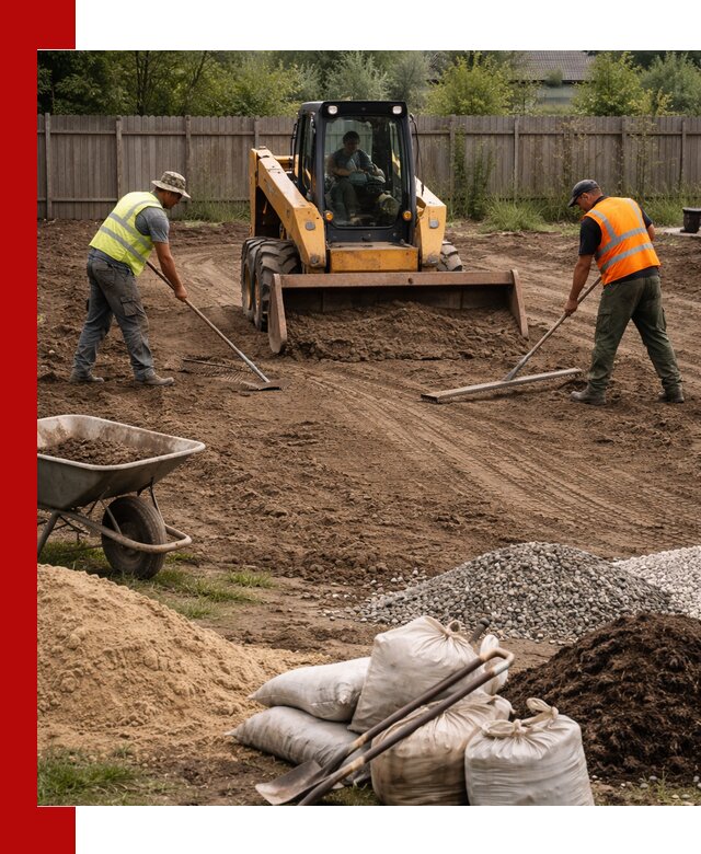 Выравнивание участка под строительство и благоустройство в Бугуруслане