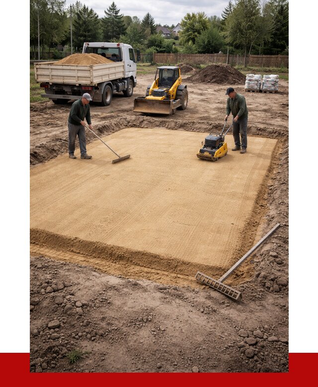 Устройство песчаной подушки в Бугуруслане от 4586 р. ПРОНЕРУДБгр